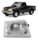 Farol Lente Acrílico Ranger 1993 A 1997 Farol Lente Acrílico Ranger 1993 A 1997