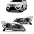 Farol lifan x60 2003 a 2016 manual com led com projetor