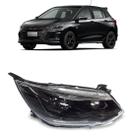 Farol Manual Onix 2020 A 2022 Mascara Negra C/ Projetor