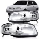 Farol Máscara Cromada Foco Simples Gol Parati Saveiro G4 2006 a 2014 Farol Máscara Cromada Foco Simples Gol Parati Saveiro G4 2006 a 2014