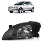 Farol Mascara Negra Celta Prisma 2007 2008 A 2015 Esquerdo