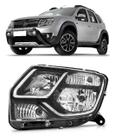 Farol Mascara Negra Duster Oroch 2016 2017 2018 Esquerdo