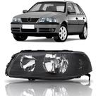 Farol Mascara Negra Foco Duplo Gol G3 1999 a 2003 Esquerdo