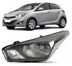 Farol Mascara Negra HB20 2012 2013 2014 2015 A 2019 Esquerdo