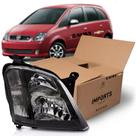 Farol Mascara Negra Lado Direito Imports Meriva 2002 A 2012 Zn3131122