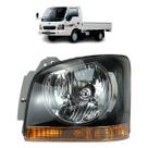 Farol mascara negra lado esquerdo kia bongo ii 2002 a 2004