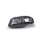 Farol Mascara Negra Pisca Cromado Vw Volkswagen Gol / Parati / Saveiro / Geracao Iv 2006 a 2009 Lado Esquerdo