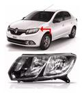 Farol Mascara Negra Sandero 2015 2016 2017 2018 Esquerdo Farol Mascara Negra Sandero 2015 2016 2017 2018 Esquerdo