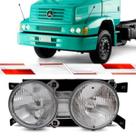 Farol MB Lk2638 Ls1938 1620 2000 Em Diante LD Duplo Com Suporte Usa Lampada H1