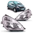 Farol mercedes benz classe a 2001 2002 2003 2004 liso