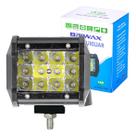 Farol Milha Auxiliar 12led 36w 9v60v Retângulo Offroad 6500k