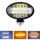 Farol Milha Auxiliar 48led 144w 9v36v Oval Offroad Strobo