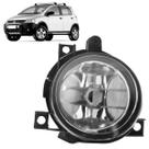 Farol Milha Auxiliar Crossfox 2005 2006 2007 2008 2009 2010 Lente Lisa Vidro
