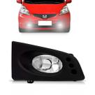 Farol Milha Auxiliar Fit 2009 2010 2011 2012 Com Grade