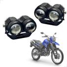 Farol Milha Auxiliar Neblina Led 20w 12v 24v XTZ 250 Lander 249cc 2007 2008 2009 2010 até 2024