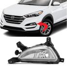 Farol Milha Auxiliar Neblina Tucson 2017 18 a 2022 Esquerdo Farol Milha Auxiliar Neblina Tucson 2017 18 a 2022 Esquerdo