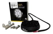 Farol Milha Hella Round Light 4" 27w Redondo 9 Leds 12v 24v Universal