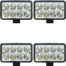 Farol Milha Led Compatível Volvo Nl Edc 360 380 Auxiliar Neblina Kit 4 Peças
