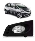 Farol Milha Neblina Com Grade Honda Fit 2009 a 2011 Direito