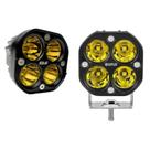 Farol milha quadrado amarelo 40w scp-1240y