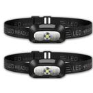 Farol Mini LED impermeável 5W 1200mAh bateria preta