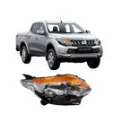 Farol Mitsubishi L200 2017 a 2020 Direito Farol Mitsubishi L200 2017 a 2020 Direito