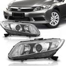 Farol New Civic 2012 2013 2014 2015 2016 Elétrico Com Motor