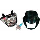 Farol Nx4 Falcon Lampada Carenagem Farol Cinza 2002