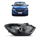 Farol Onix e Prisma 2017 a 2020 Manual Com Led Friso Cromado