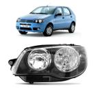 FAROL PALIO 2004 a 2014 MÁSCARA NEGRA ARO CROMADO FAROL PALIO 2004 a 2014 MÁSCARA NEGRA ARO CROMADO