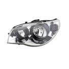 Farol Palio G3 2005 A 2014 Lado Esquerdo Máscara Cromada Aro Preto