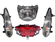 Farol + Par Pisca Seta + Lanterna Traseira Honda Biz 125 2011 2012 2013 2014 2015 2016 2017
