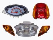 Farol Par Piscas setas Lanterna E Painel Honda Biz 100 1998 1999 2000 2001