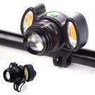 Farol Para Bicicleta 3 focos T6 Com iluminaçao intensa