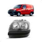 Farol para Fiat Doblo 2002 A 2009 Fume Com Auxiliar Farol para Fiat Doblo 2002 A 2009 Fume Com Auxiliar