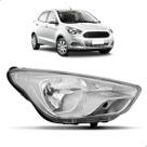 Farol para Ford KA 2015 2016 2017 2018 Cromado Manual