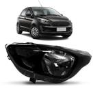 Farol para Ford KA 2019 2020 2021 2022 Mascara Negra Manual