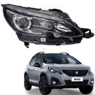Farol Peugeot 2008 2023 2024 Máscara Negra Lado Direito Original