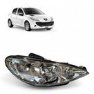Farol Peugeot 206 2005 2006 2007 2008 a 2010 Duplo Liso Novo