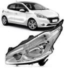 Farol Peugeot 208 2012 2013 2014 2015 2016 Com Led e DRL