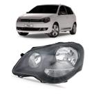 Farol Polo GTI 2007 2008 2009 2010 Máscara Negra