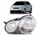 Farol Polo Hatch Sedan 2003 2004 2005 2006 Máscara Cromada TYC