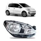 Farol Preto Filete Cromado VW UP 2017 18 a 2020 2021 Direito Farol Preto Filete Cromado VW UP 2017 18 a 2020 2021 Direito