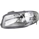 Farol Principal Cromado com Carcaça Cinza Gol Parati Saveiro Versão G4 2005 até 2014