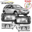 Farol principal e neblina gol g2 1995 até 2000 masc preta