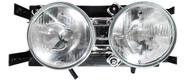 Farol Principal para Mercedes-Benz 1214 / 1418 / 1620 / 1634 / LS1938 / 2635 - Duplo - 2000 a 2011