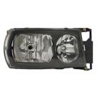Farol Principal para Scania PGR / S5 - Máscara Negra Black - 2011 a 2018 (Adaptável em 124 - 1998 a 2010)