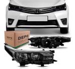 Farol Principal Toyota Corolla 2014 A 2017 Lado Esquerdo (Motorista) Sem Projetor