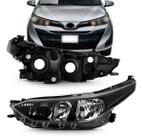 Farol Principal Toyota Yaris / 18 a 22 Lado Direito (Passageiro) Farol Principal Toyota Yaris / 18 a 22 Lado Direito (Passageiro)
