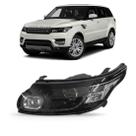 Farol Range Rover Sport 2014 a 2018 Mascara Negra Xenon Farol Range Rover Sport 2014 a 2018 Mascara Negra Xenon